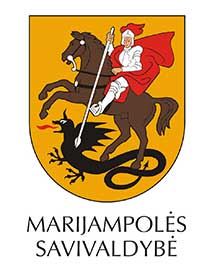 Marijampolės sav logo su užrašu