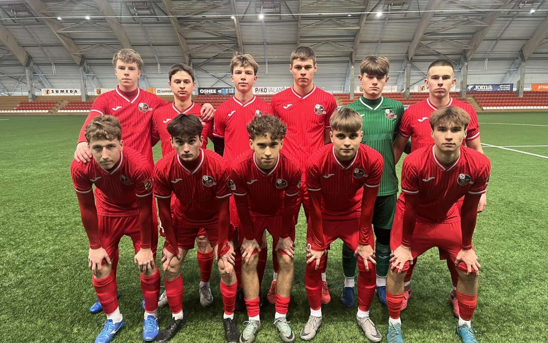U-18 ekipa rezultatyviose rungtynėse įveikė „Riterius“