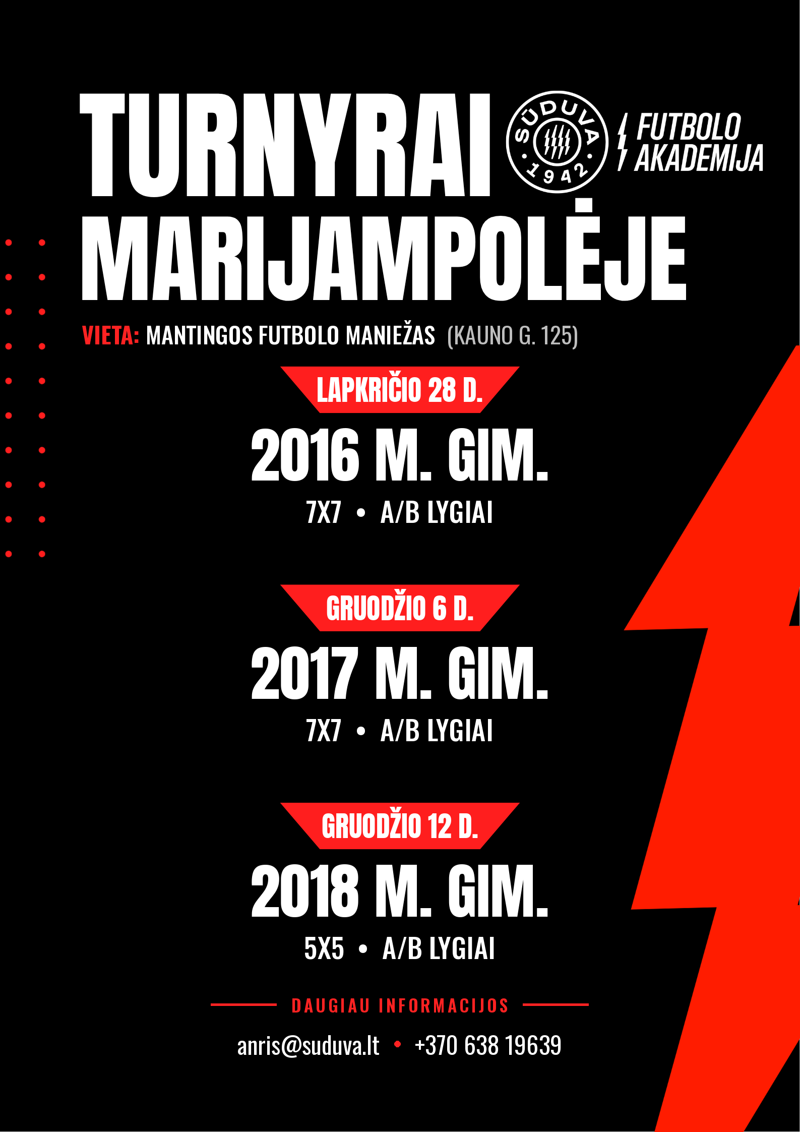 turnyrai_marijampoleje Vaikų futbolo turnyras 2026 m. spalio 17 d.